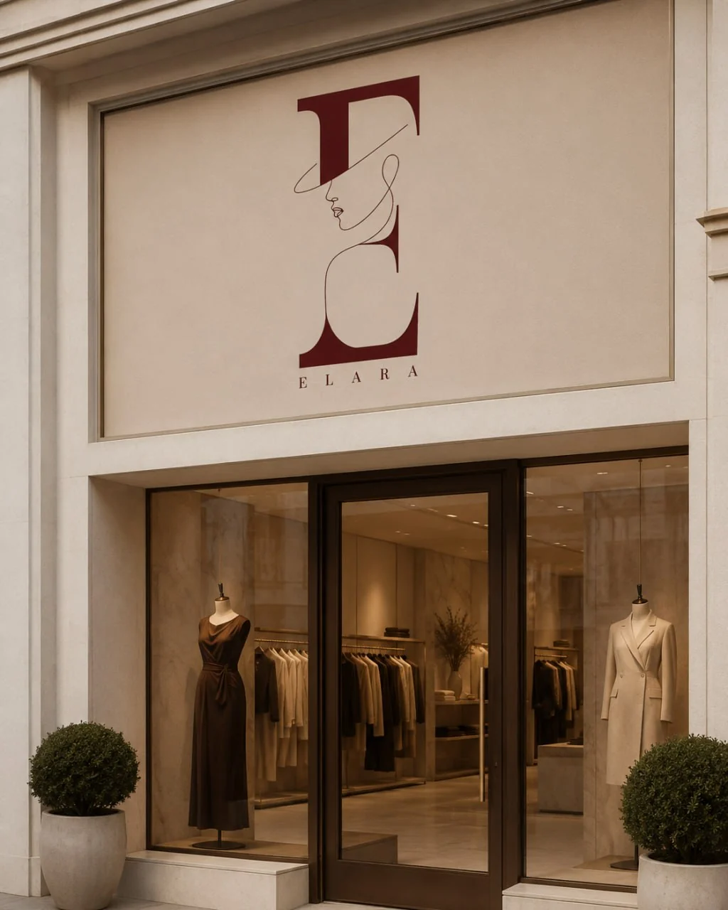 ELARA retail storefront concept